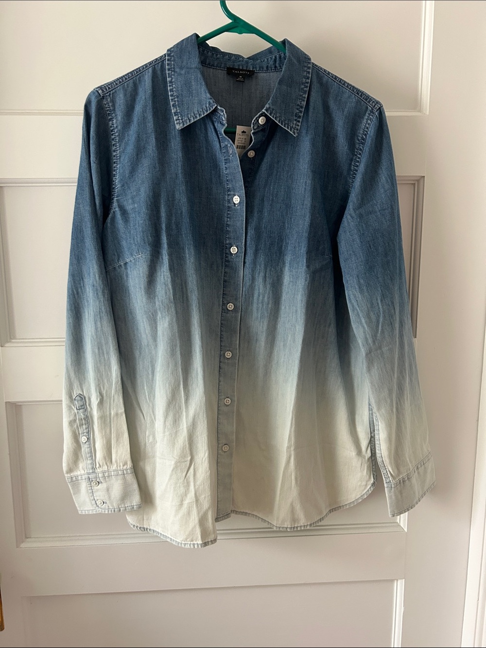 Talbots Cotton Denim Shirt